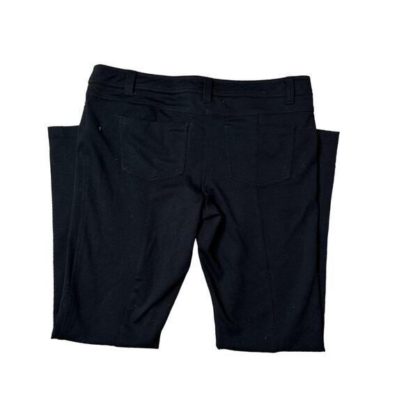 Luciano Dante Black Professional Career Pants Straight Leg 10 Size - Picture 4 of 6